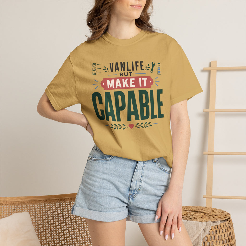 Vanlife But Make It Capable - T-Shirt