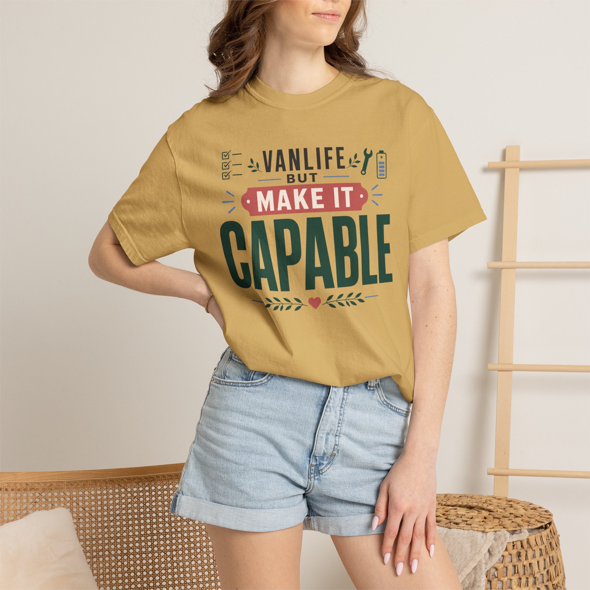 Vanlife But Make It Capable - T-Shirt