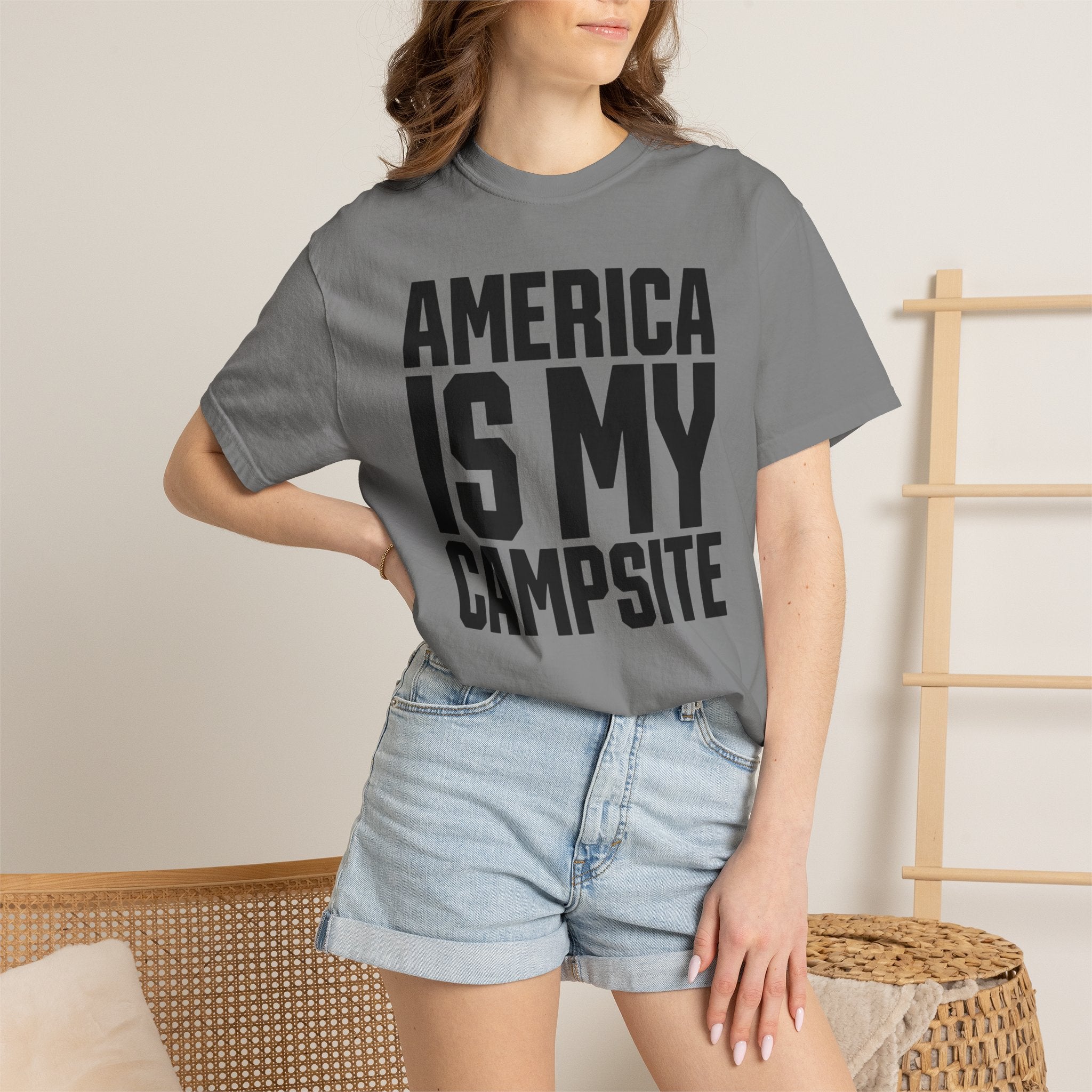 America Is My Campsite - T-Shirt