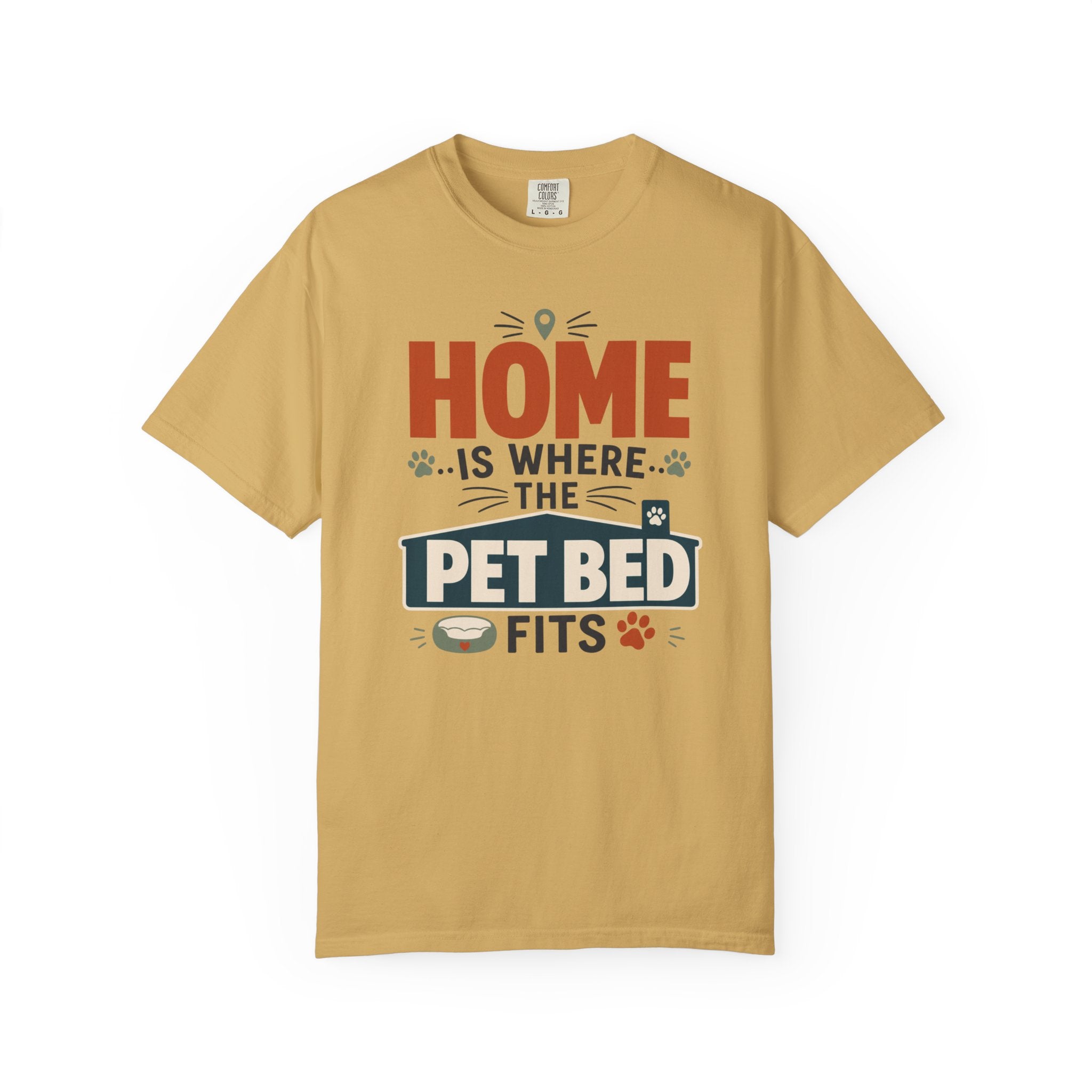Home Is Where The Pet Bed Fits - T-Shirt