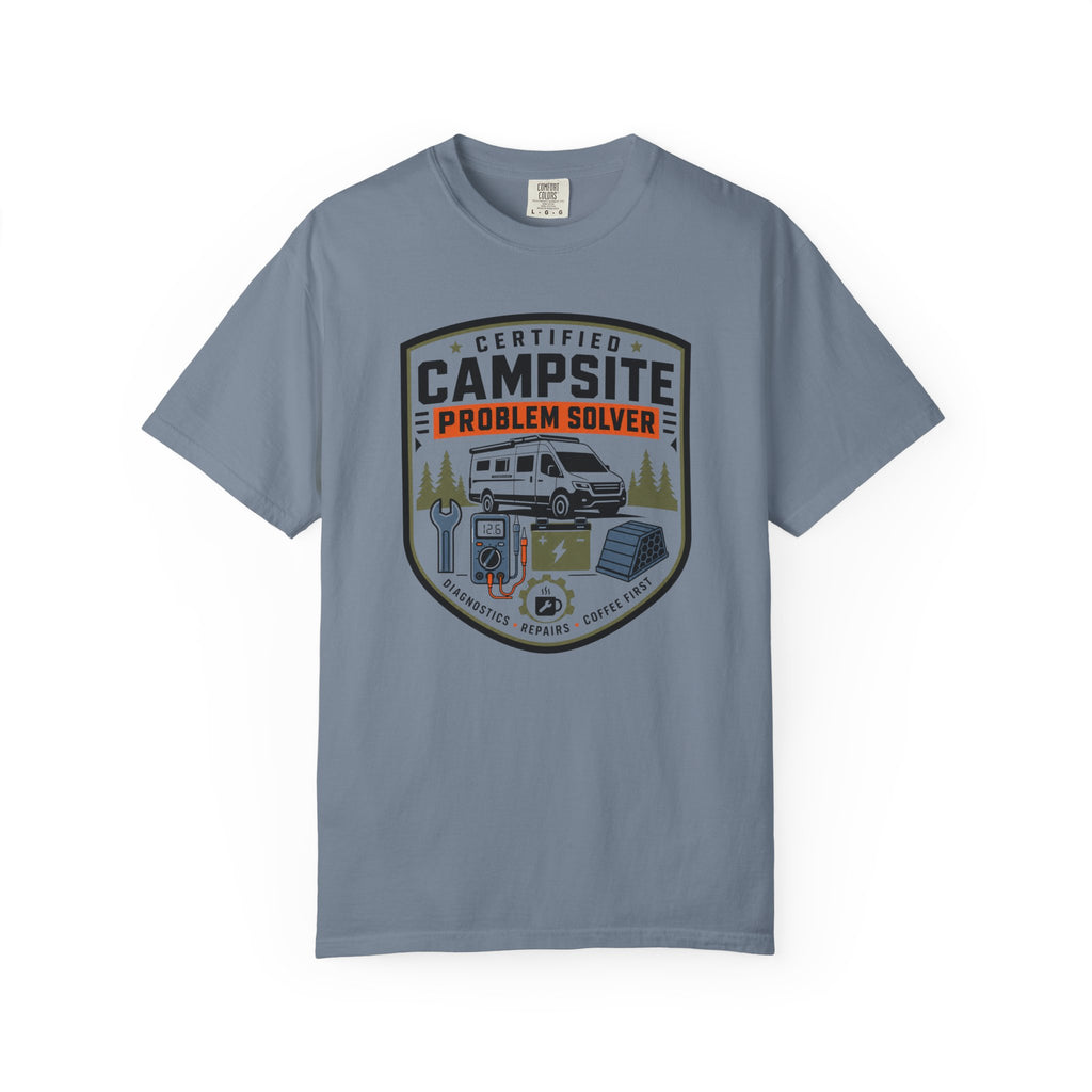 Certified Campsite Problem Solver - T-Shirt
