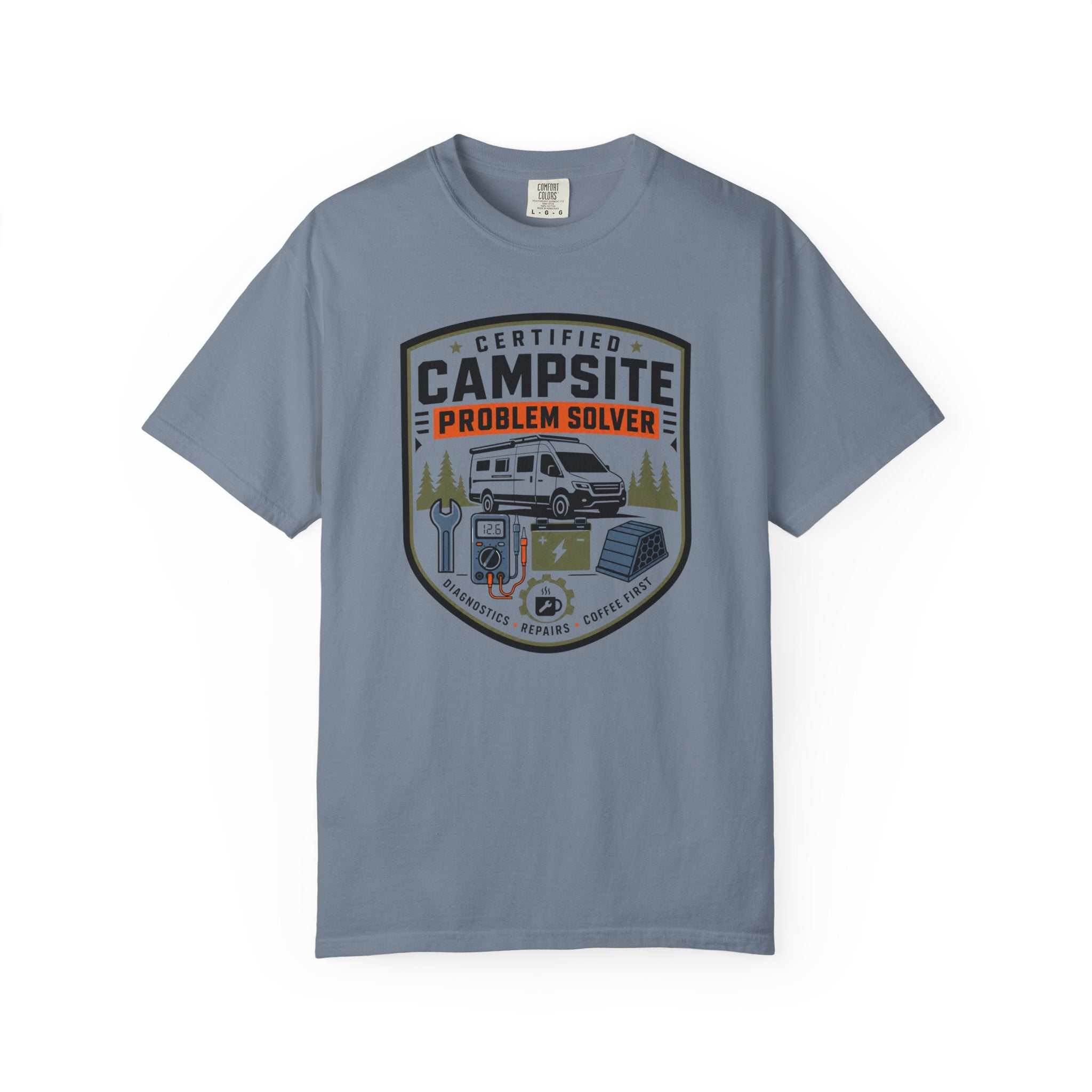 Certified Campsite Problem Solver - T-Shirt