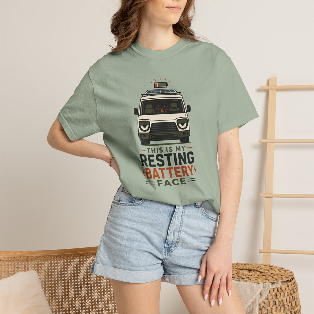 This Is My Resting Battery Face - T-Shirt