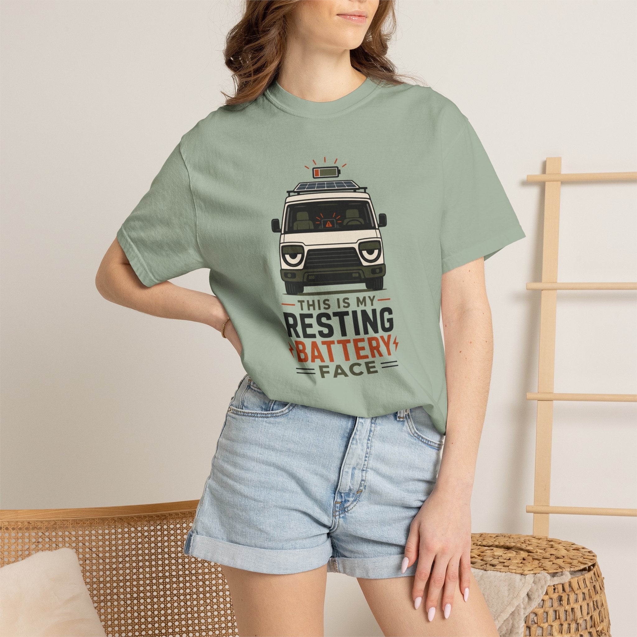 This Is My Resting Battery Face - T-Shirt