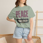 Peace Is A Power System - T-Shirt