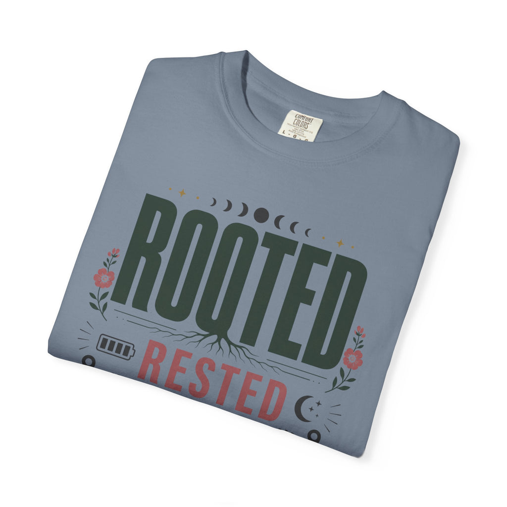 Rooted Rested Ready To Roam - T-Shirt