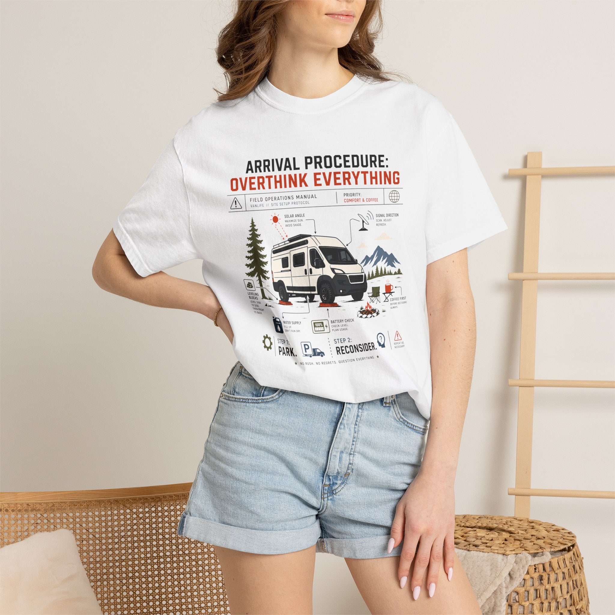 Arrival Procedure Overthink Everything - T-Shirt