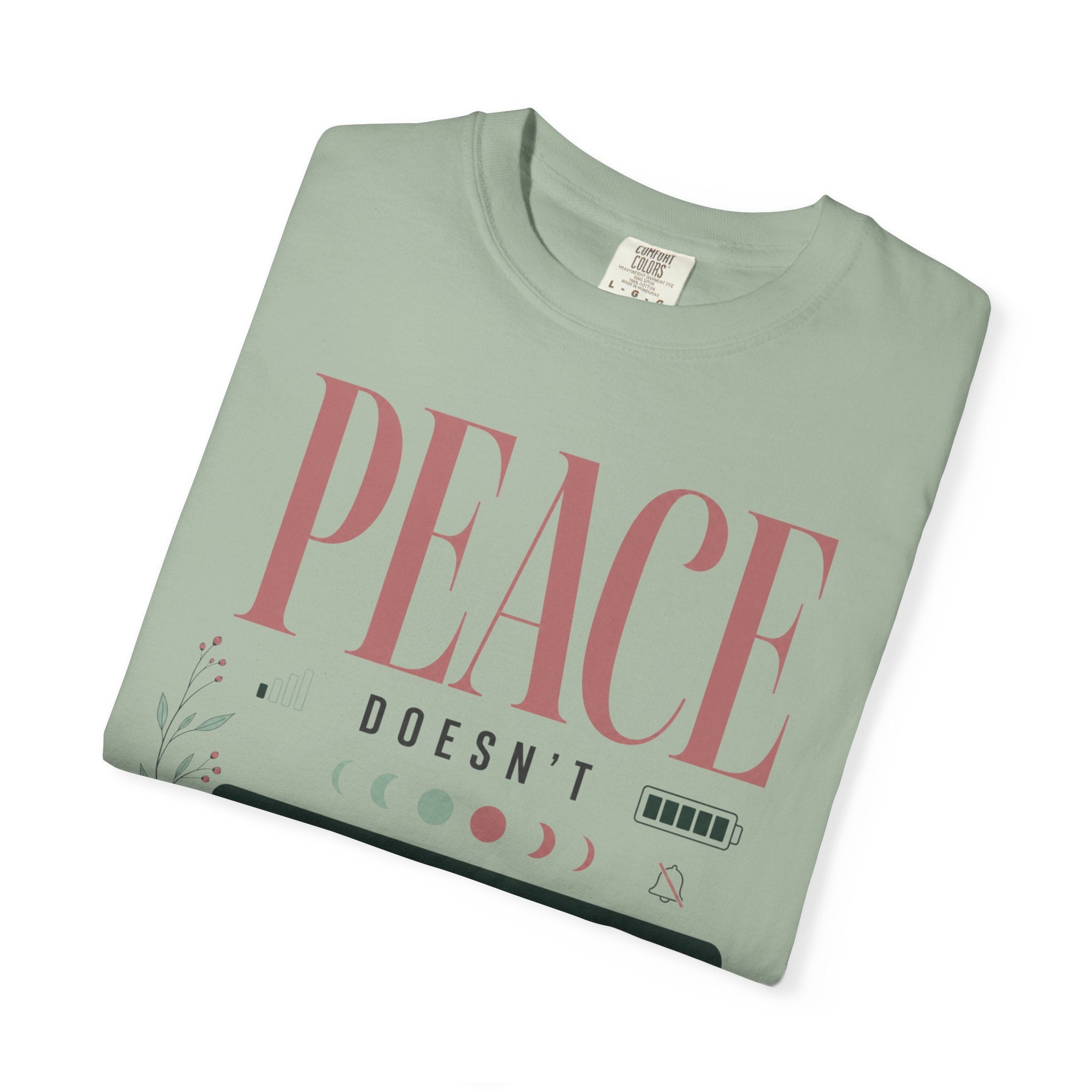 Peace Doesnt Need A Signal - T-Shirt