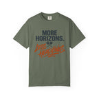 More Horizons Less Headlines - T-Shirt