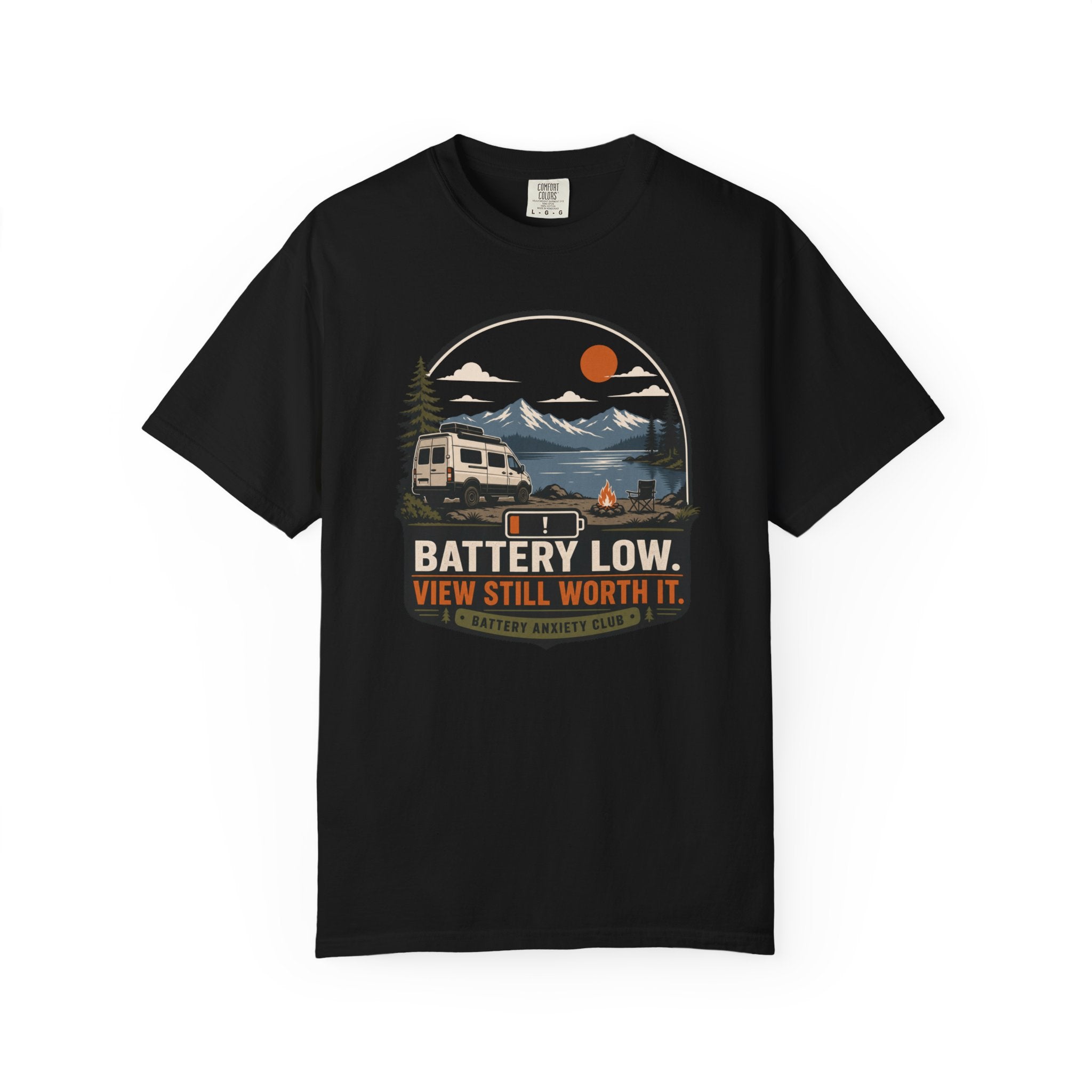 Battery Low View Still Worth It - T-Shirt
