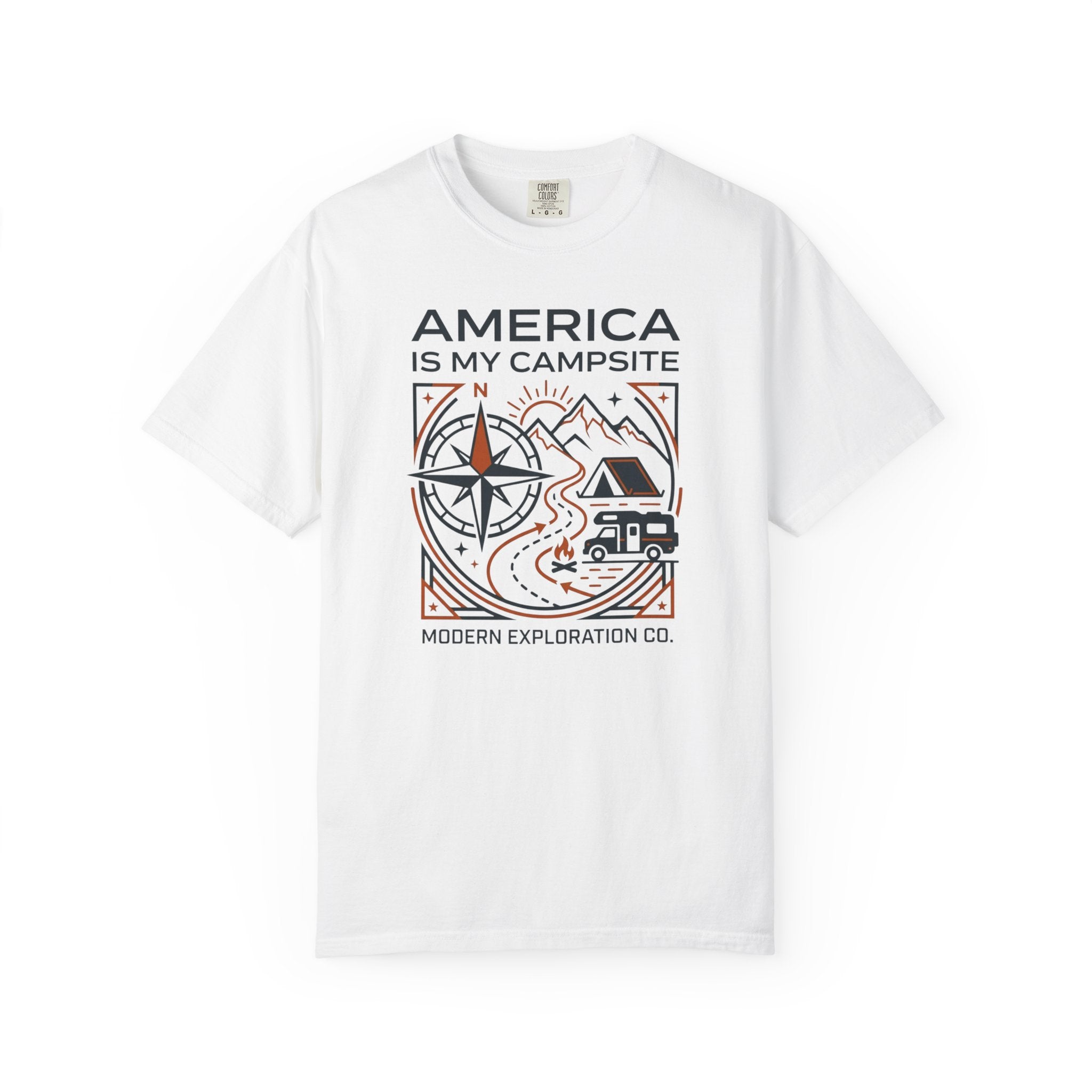 America Is My Campsite - T-Shirt