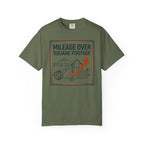 Mileage Over Square Footage - T-Shirt
