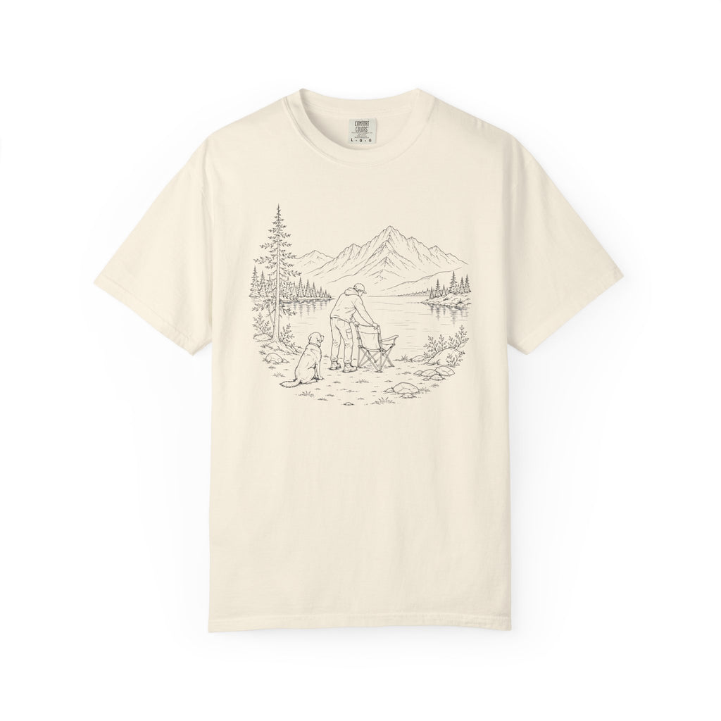 Camp Setup Requires Canine Supervision - T-Shirt
