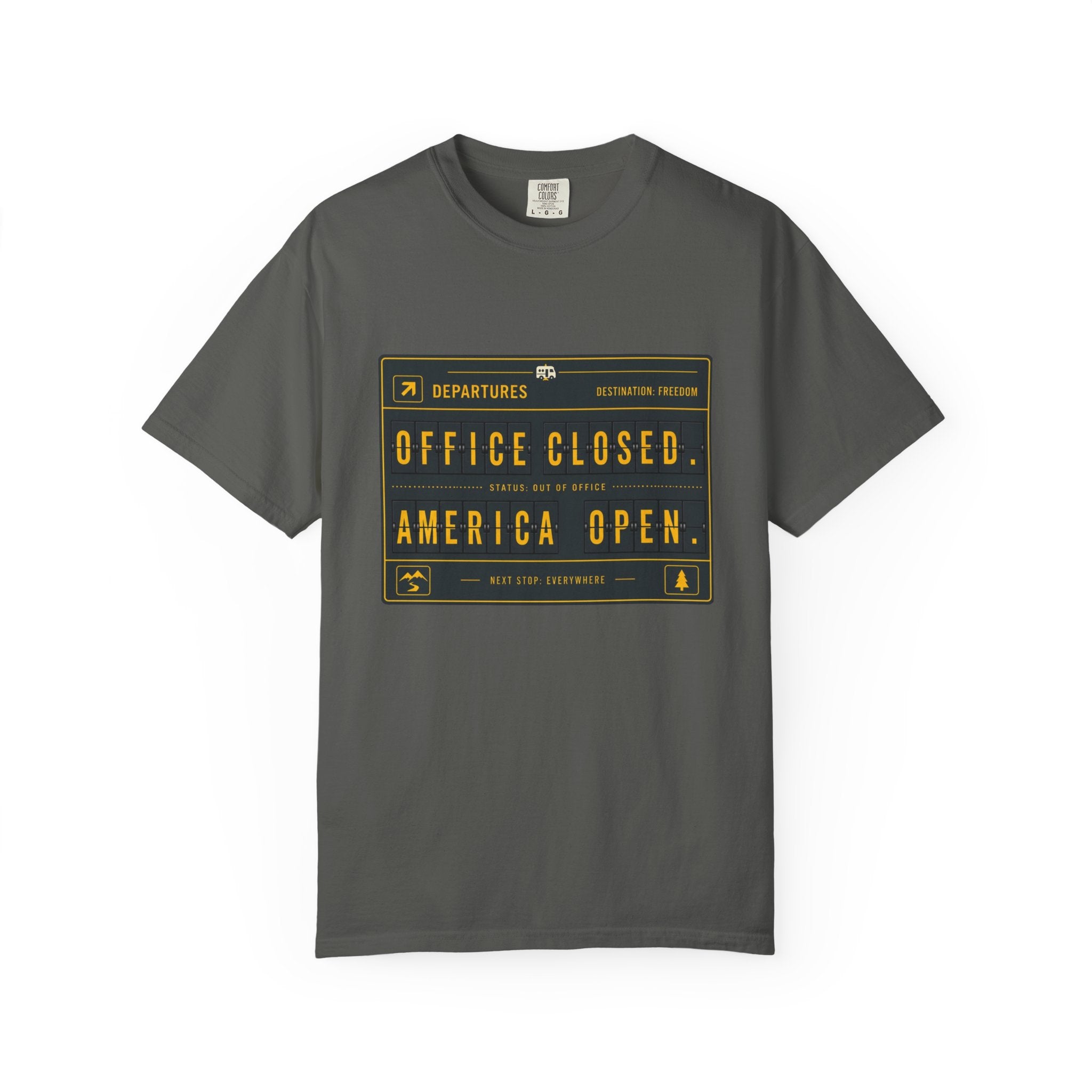 Office Closed America Open - T-Shirt