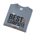 The Best Campsite Is The One You Stop Overthinking - T-Shirt