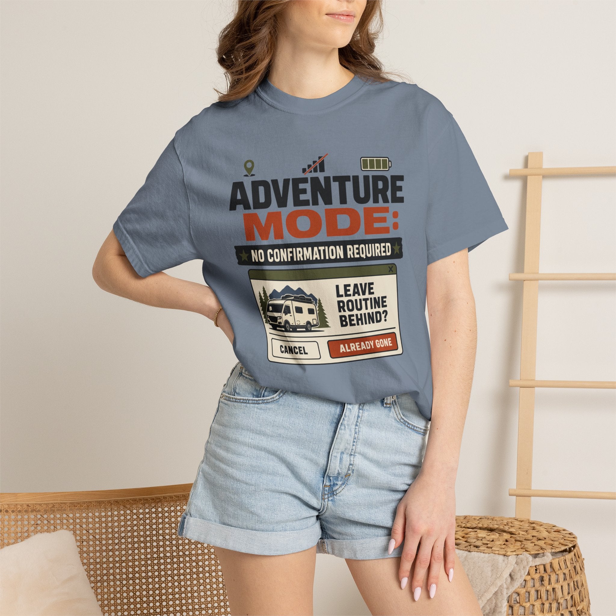 Adventure Mode No Confirmation Required - T-Shirt
