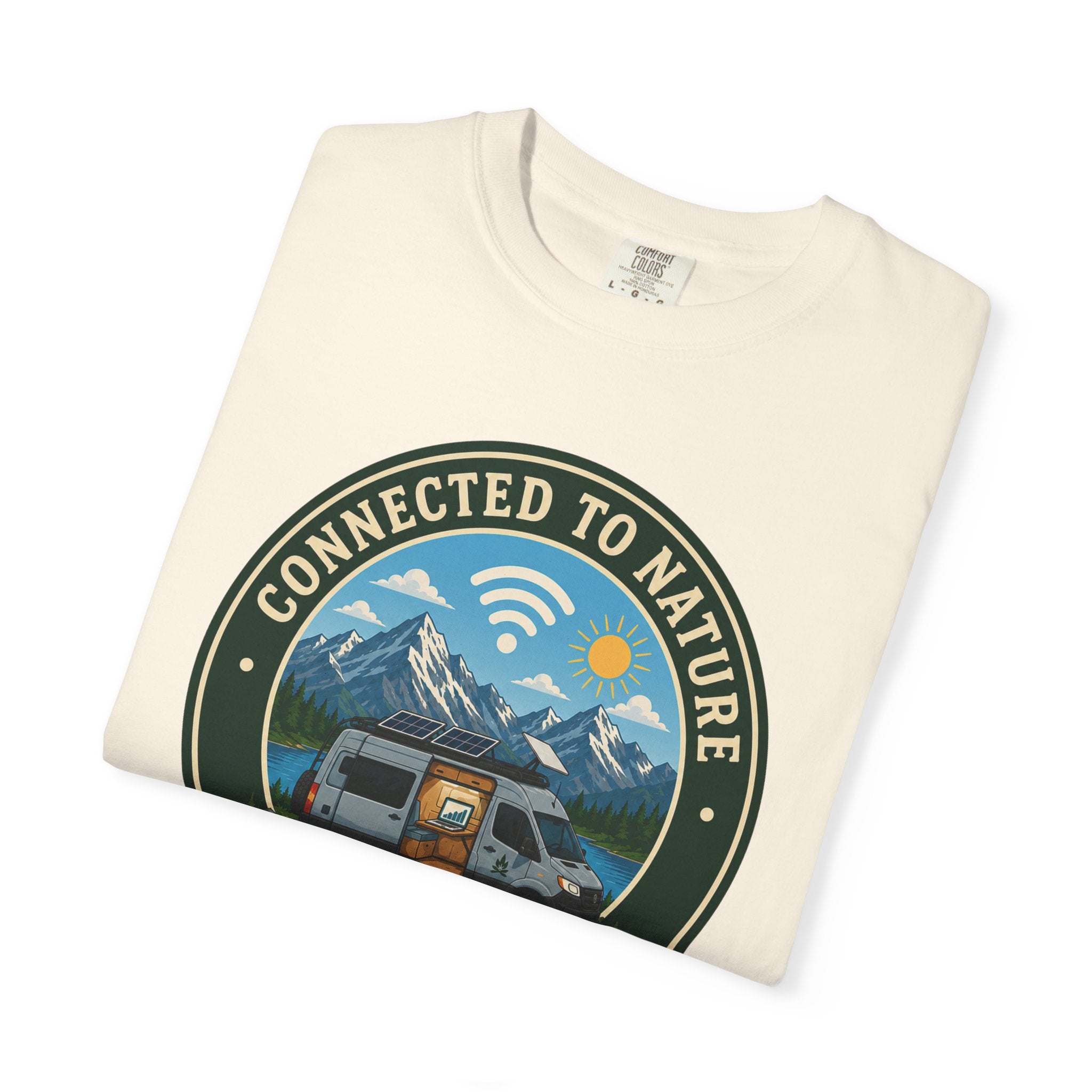 Connected To Nature Disconnected From Meetings - T-Shirt