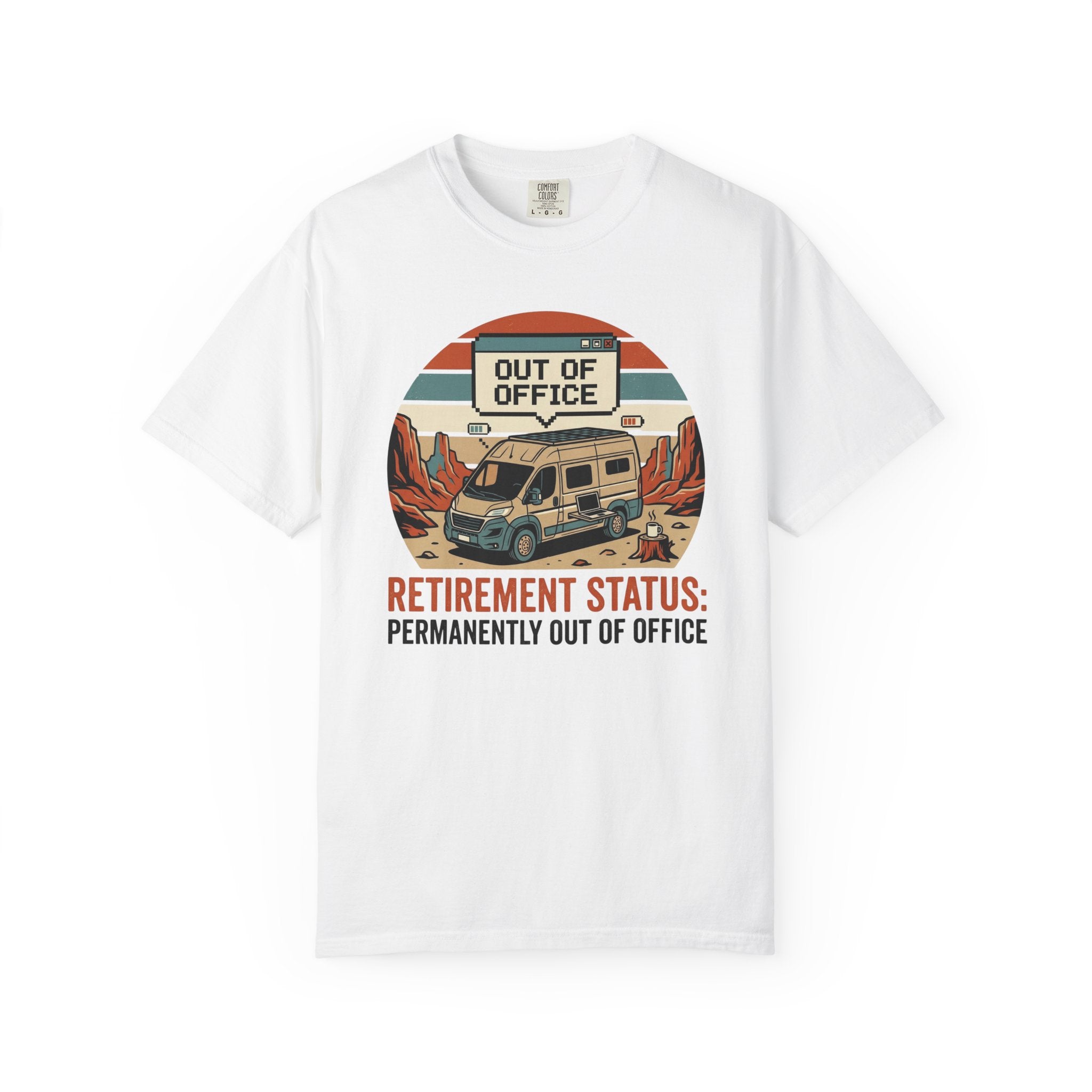 Retirement Status Permanently Out Of Office - T-Shirt