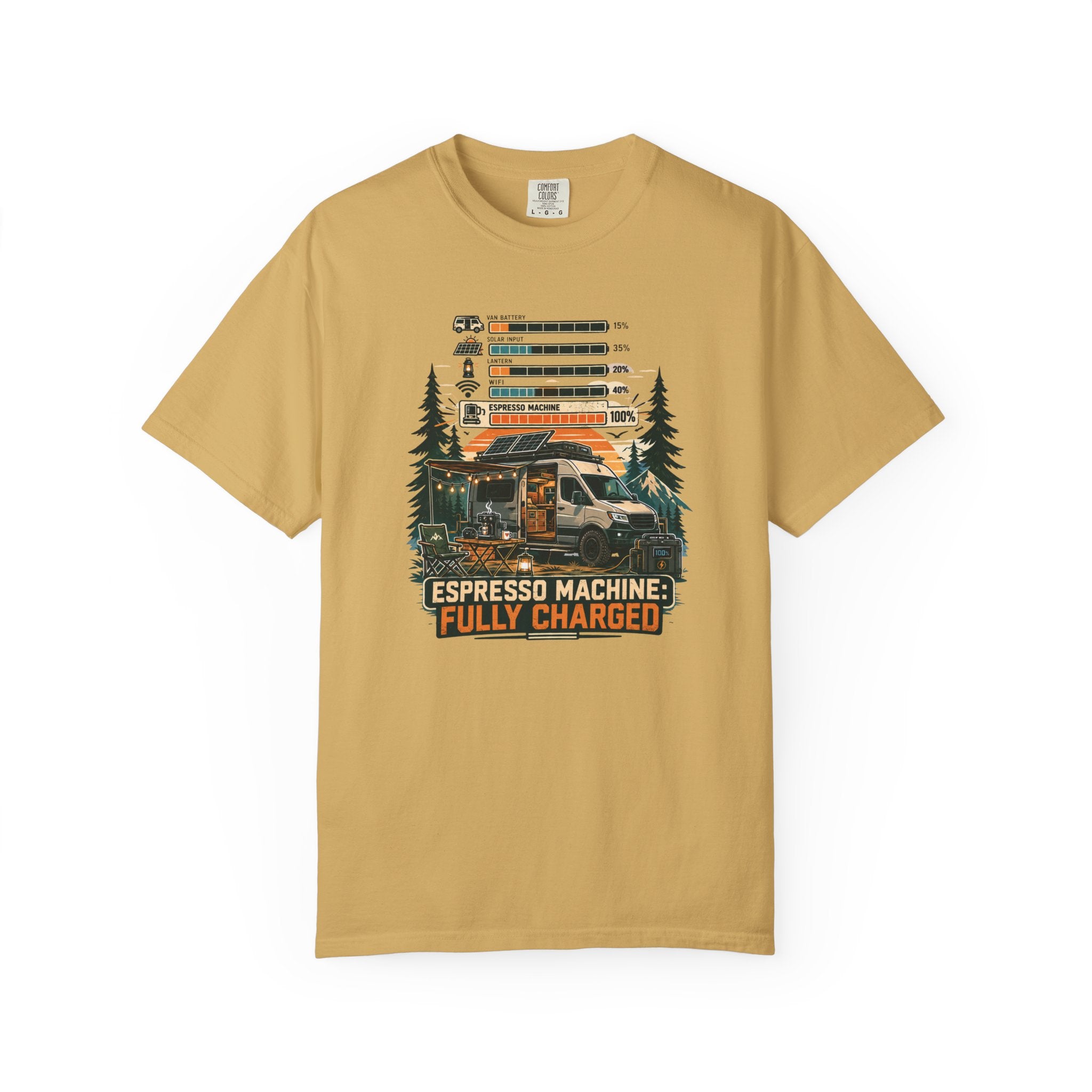 Espresso Machine Fully Charged - T-Shirt