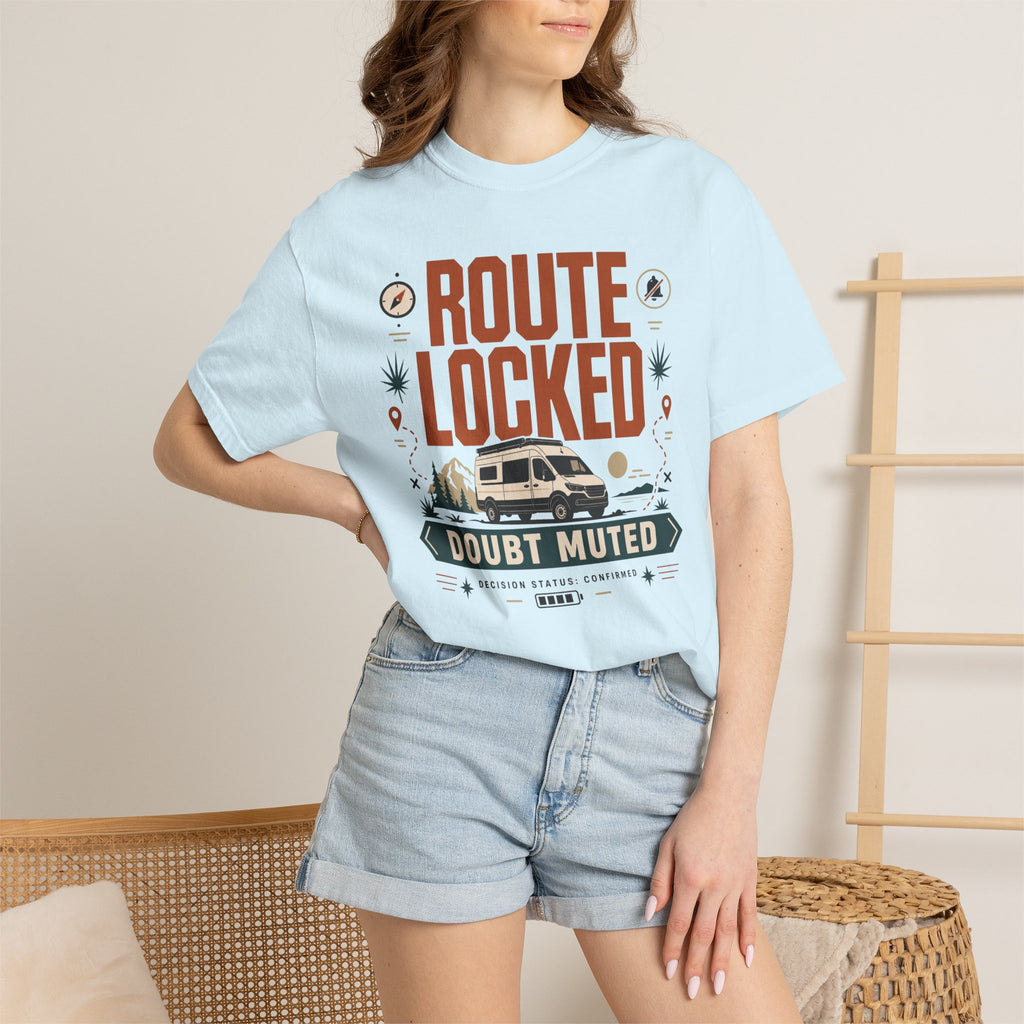 Route Locked Doubt Muted - T-Shirt