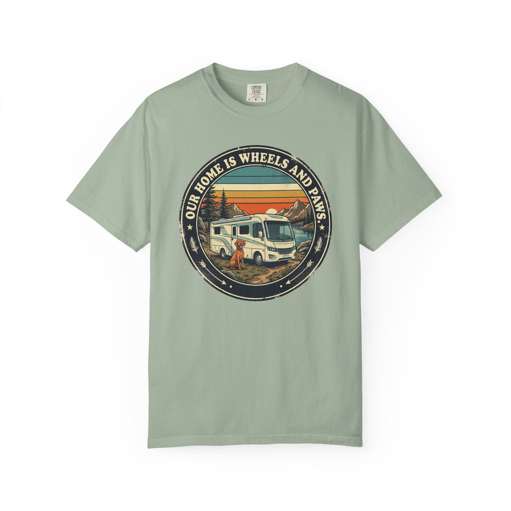 Our Home Is Wheels And Paws - T-Shirt