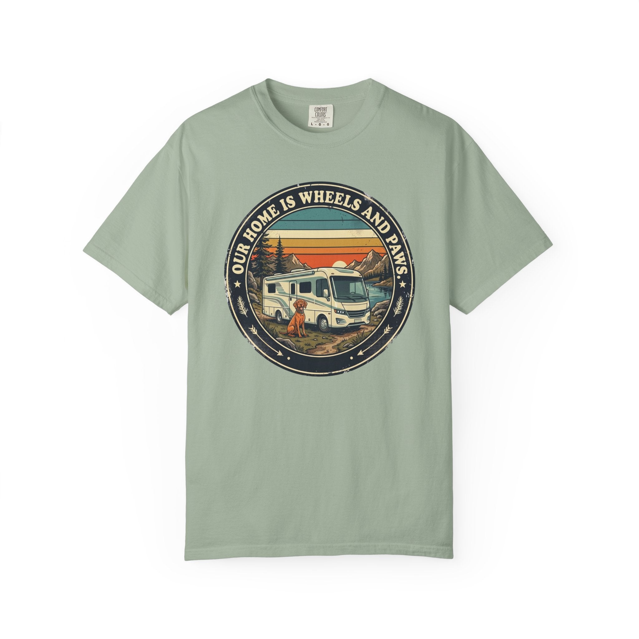 Our Home Is Wheels And Paws - T-Shirt