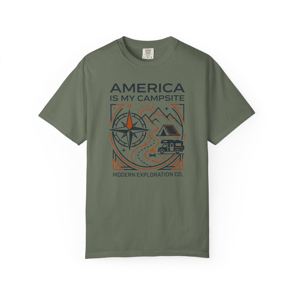 America Is My Campsite - T-Shirt