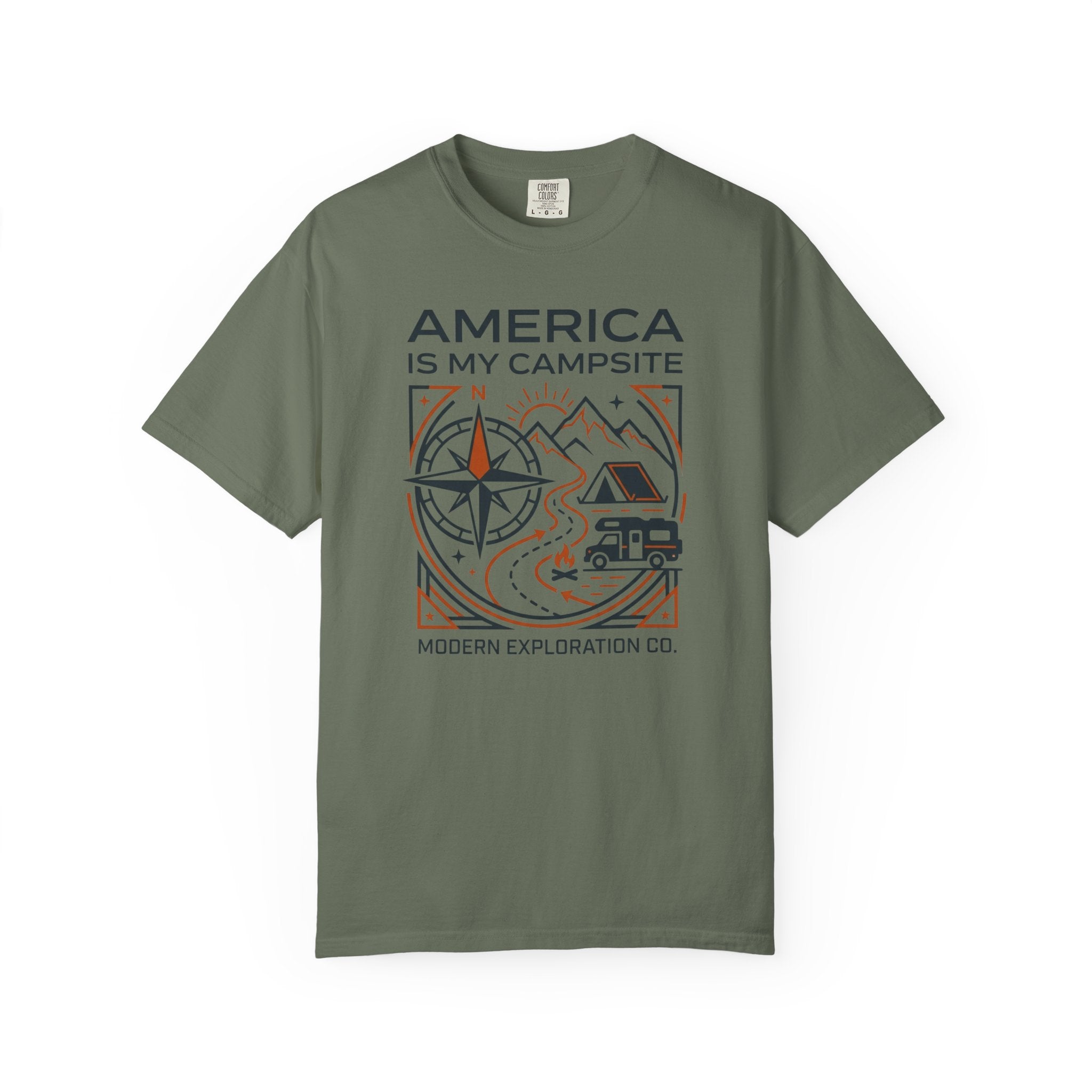 America Is My Campsite - T-Shirt