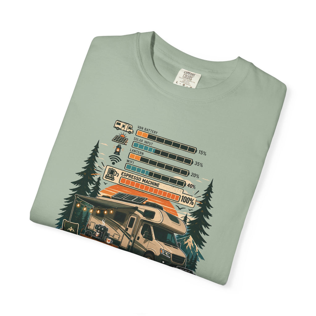 Espresso Machine Fully Charged - T-Shirt