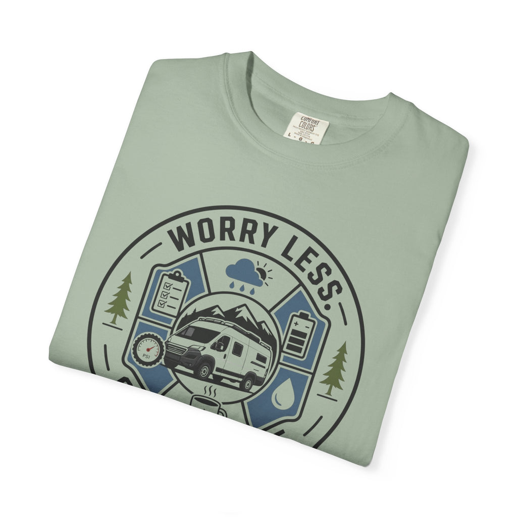 Worry Less Check More - T-Shirt