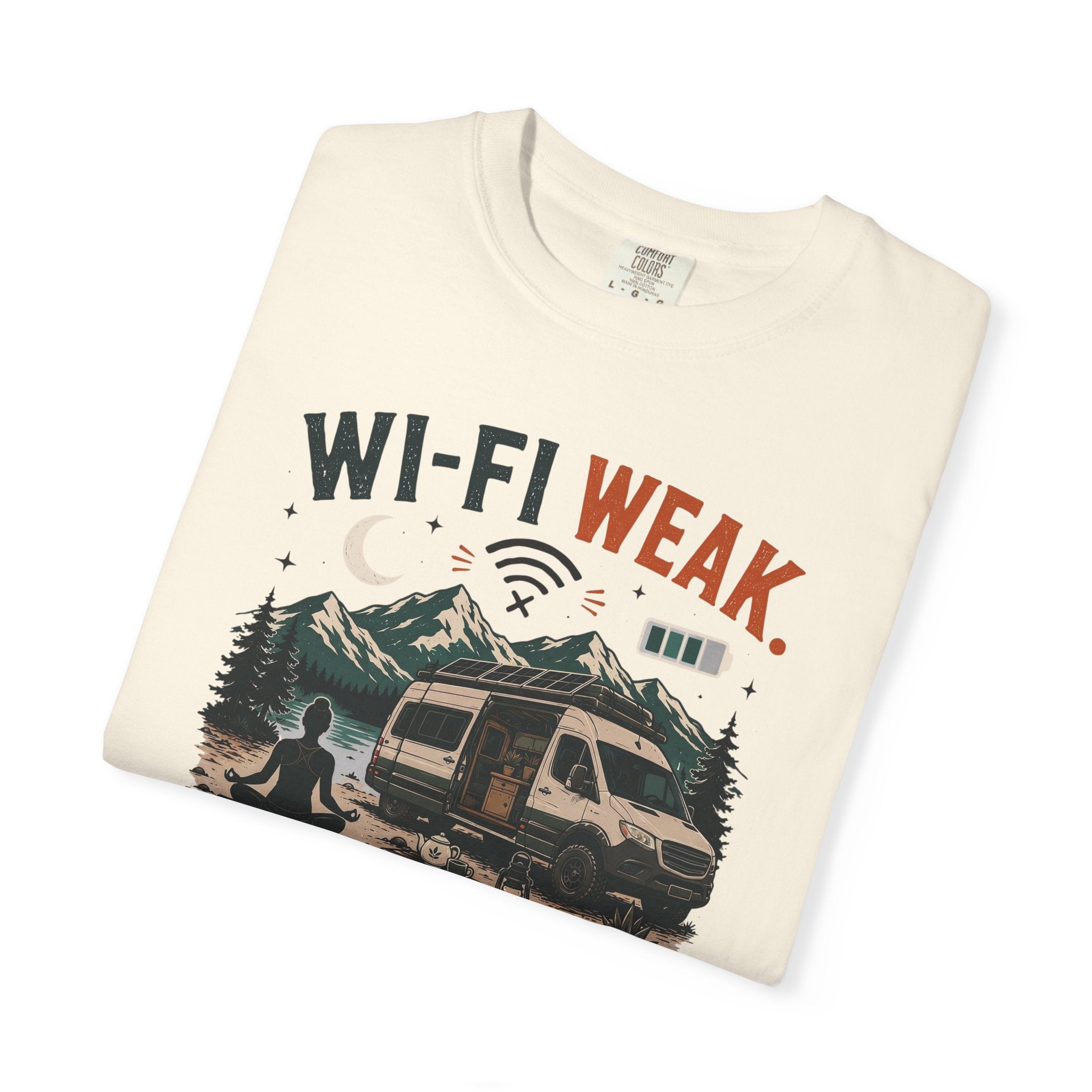 Wi-Fi Weak Inner Peace Strong - T-Shirt