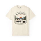 Slow Roads Soft Mornings - T-Shirt