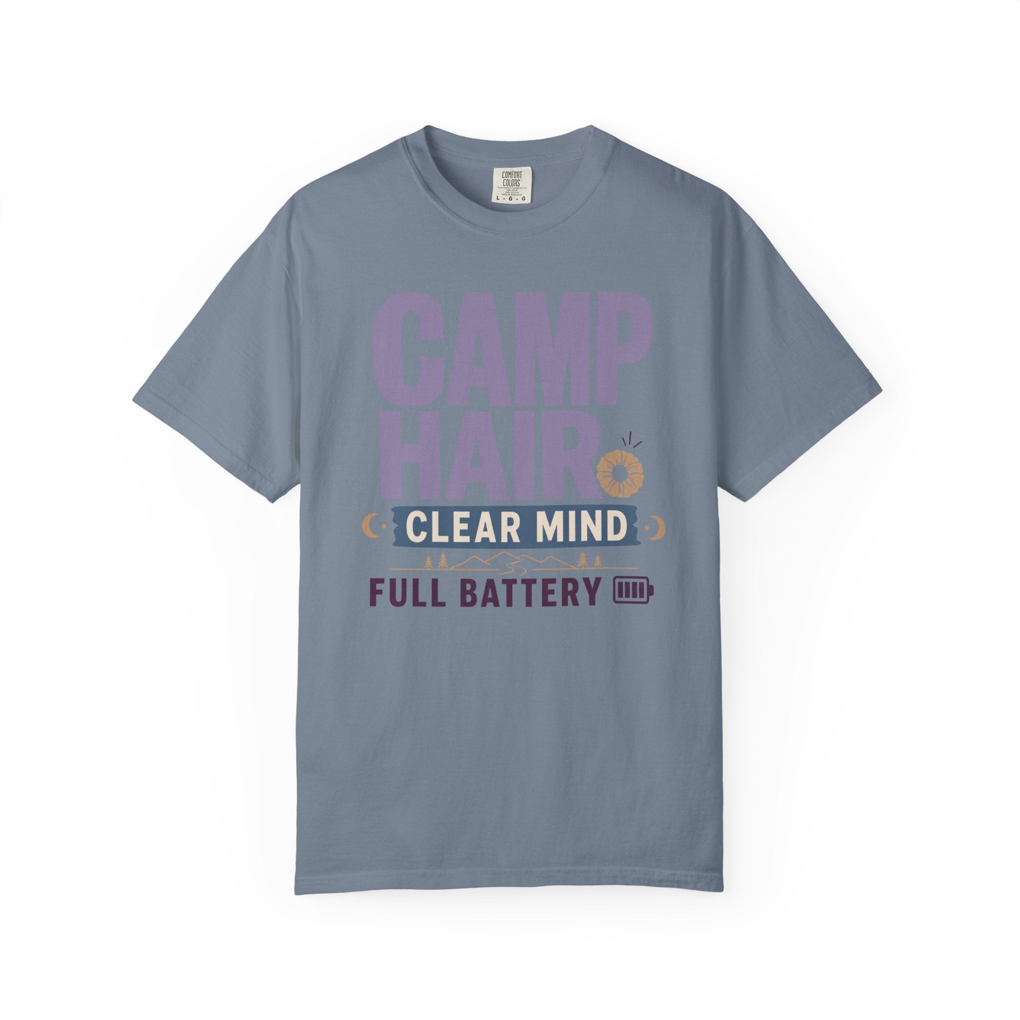 Camp Hair Clear Mind Full Battery - T-Shirt