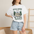 No Alarm Clock Club - T-Shirt