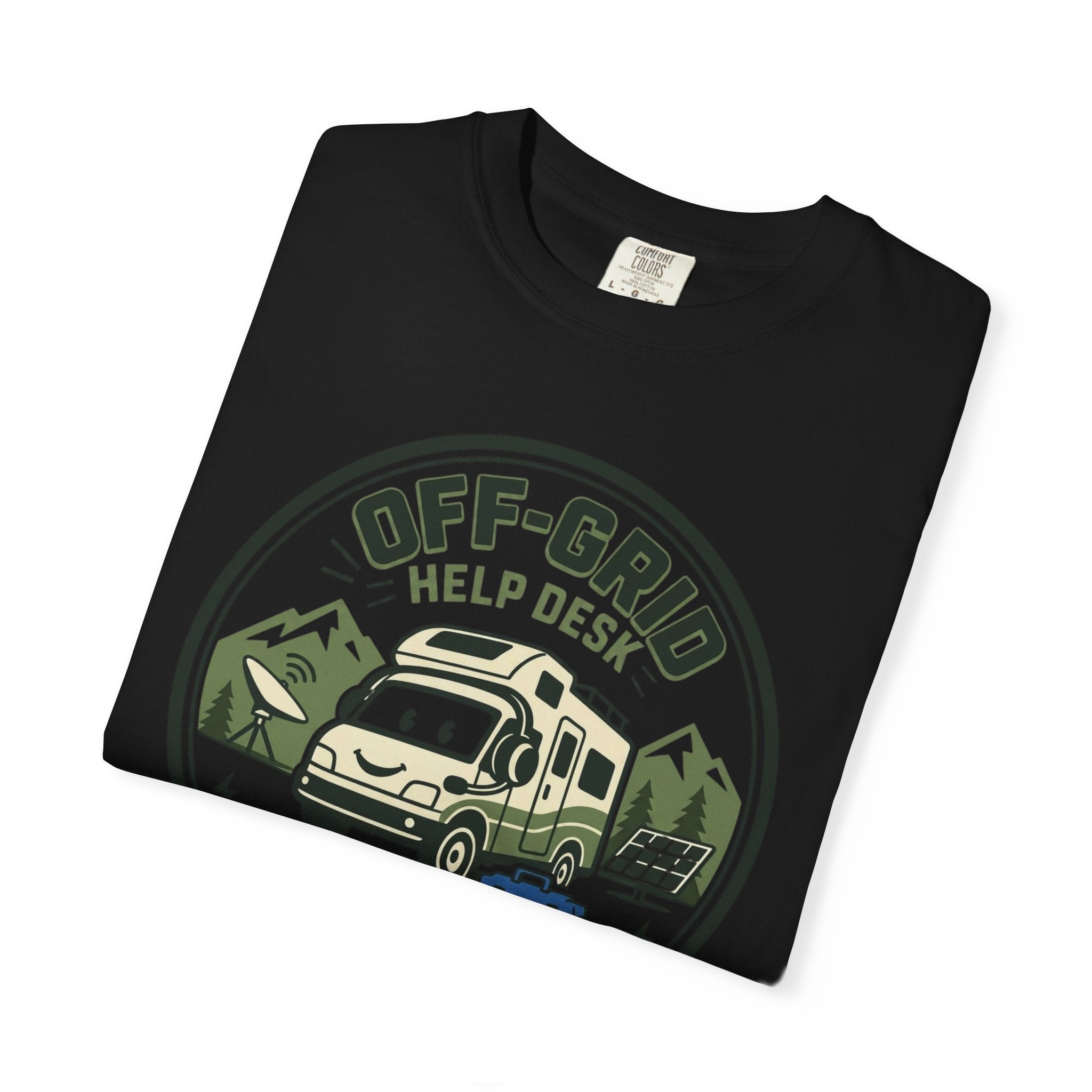 Off Grid Help Desk - T-Shirt