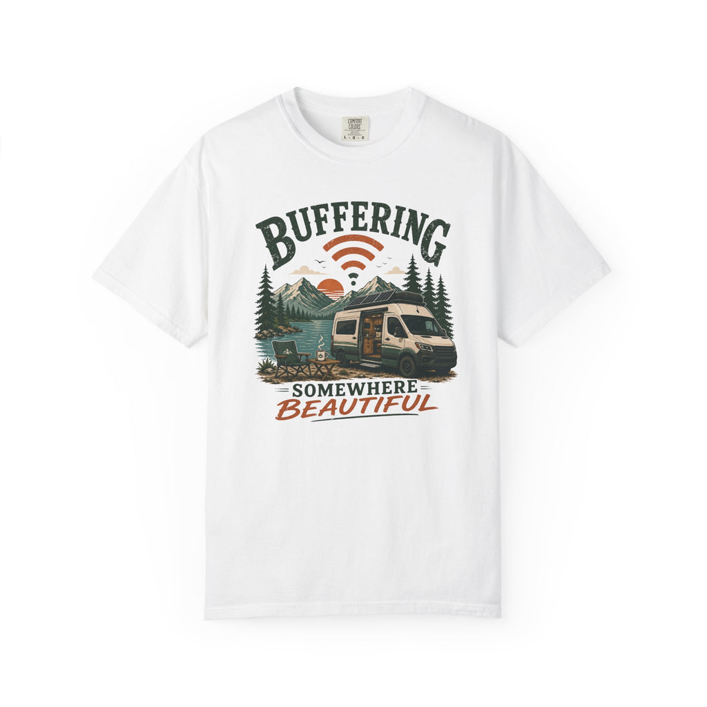Buffering Somewhere Beautiful - T-Shirt