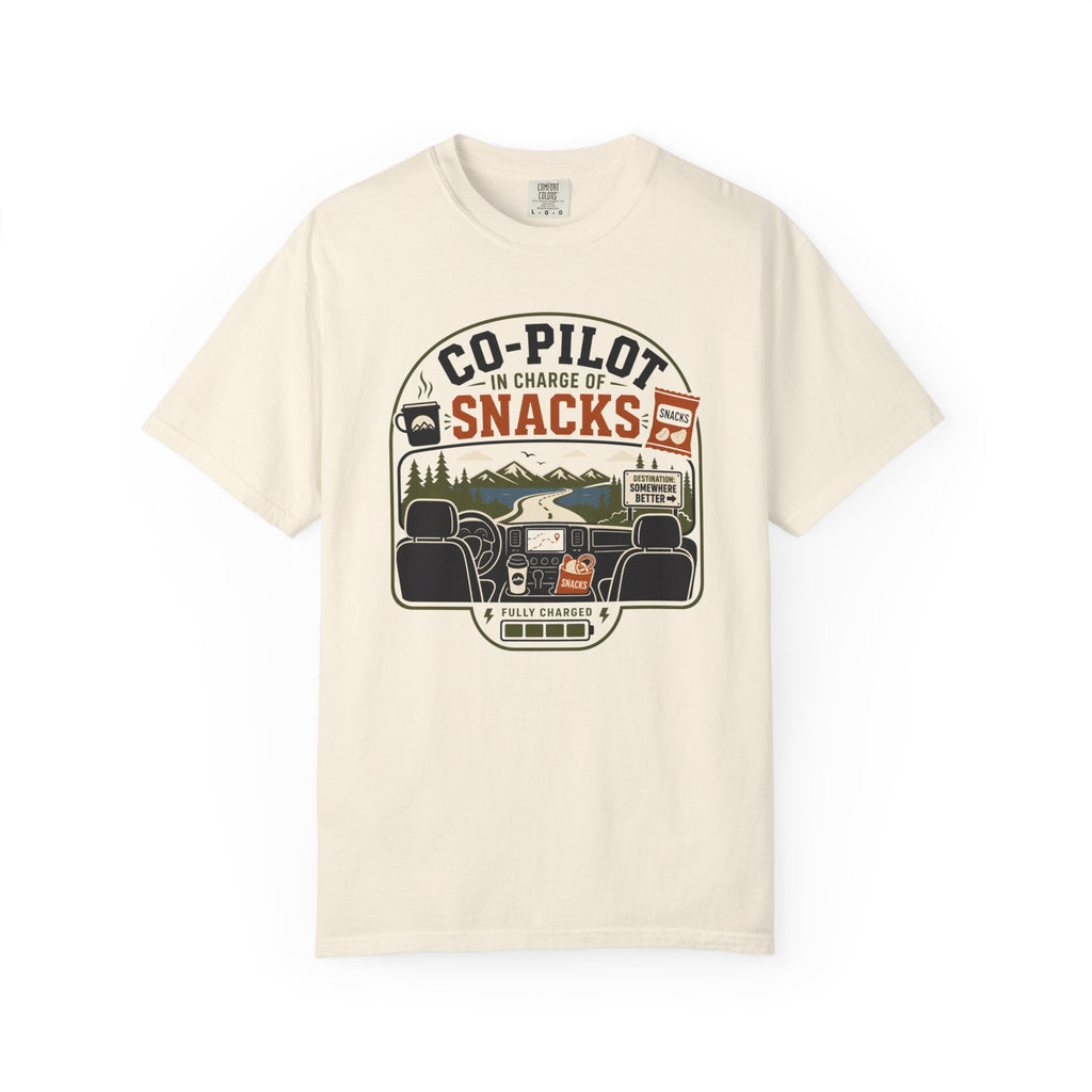 Co Pilot In Charge Of Snacks - T-Shirt