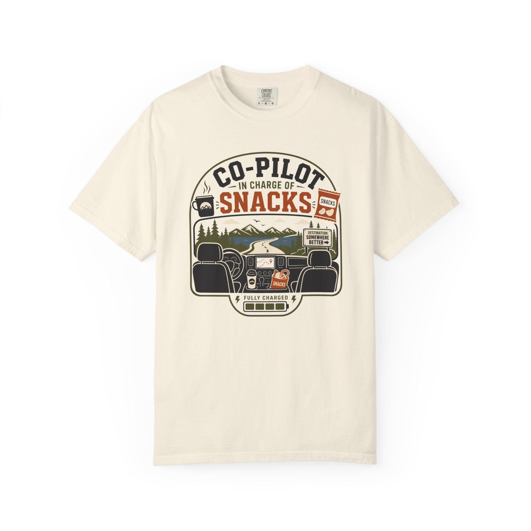 Co Pilot In Charge Of Snacks - T-Shirt