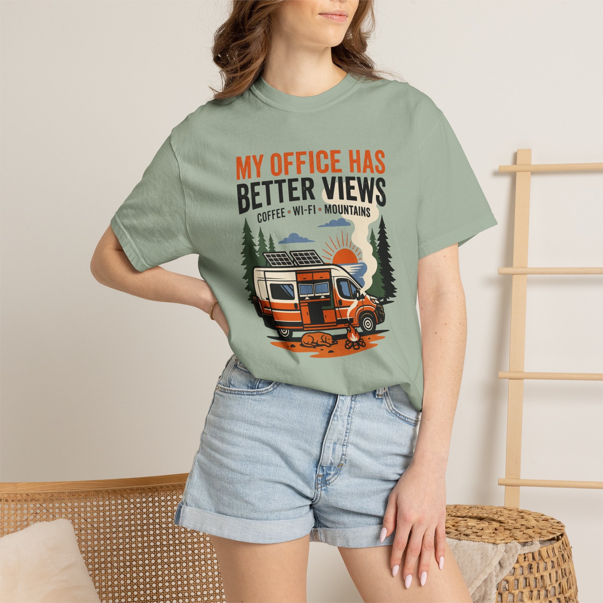 My office has better views - T-Shirt