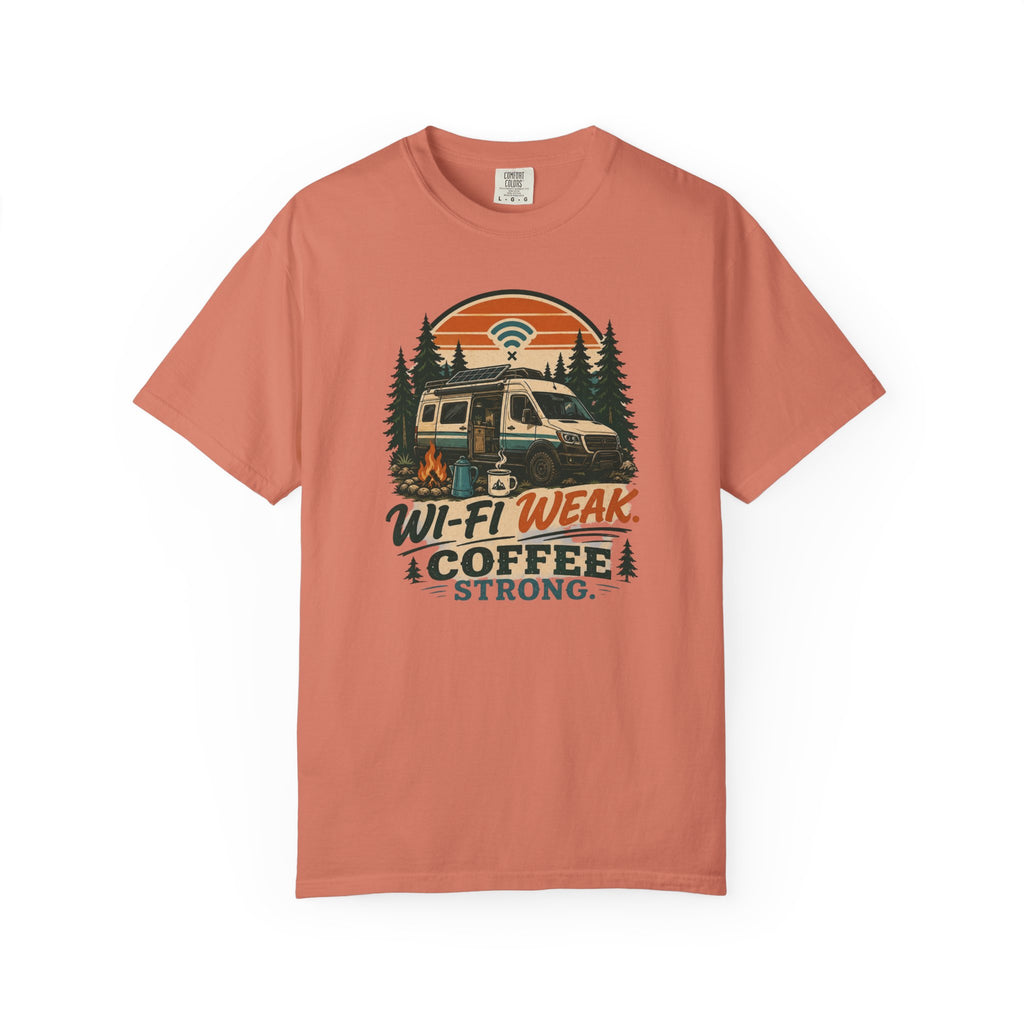 Wifi Weak Coffee Strong - T-Shirt