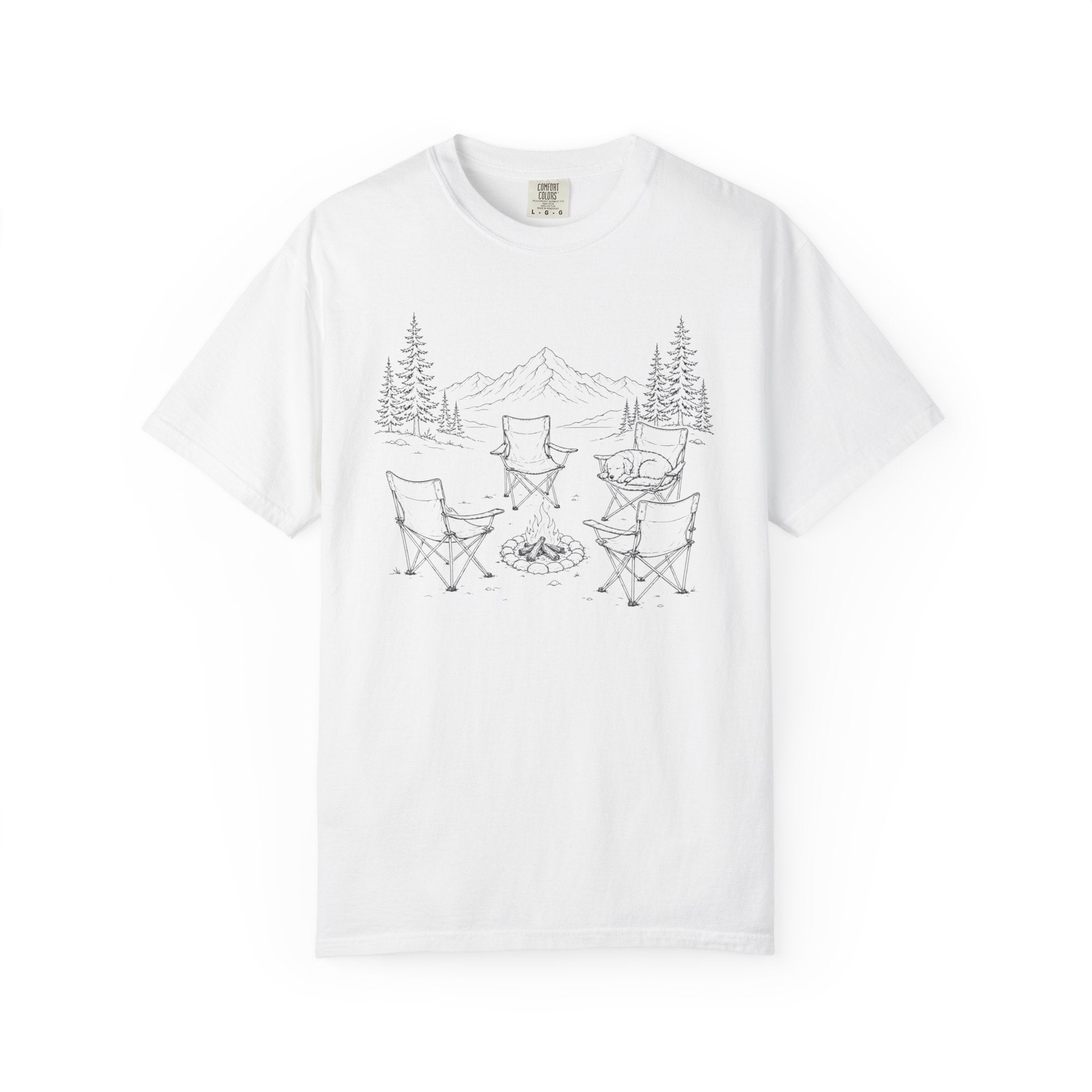 Camp Chair Occupied - T-Shirt