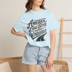America Looks Better Through A Windshield - T-Shirt