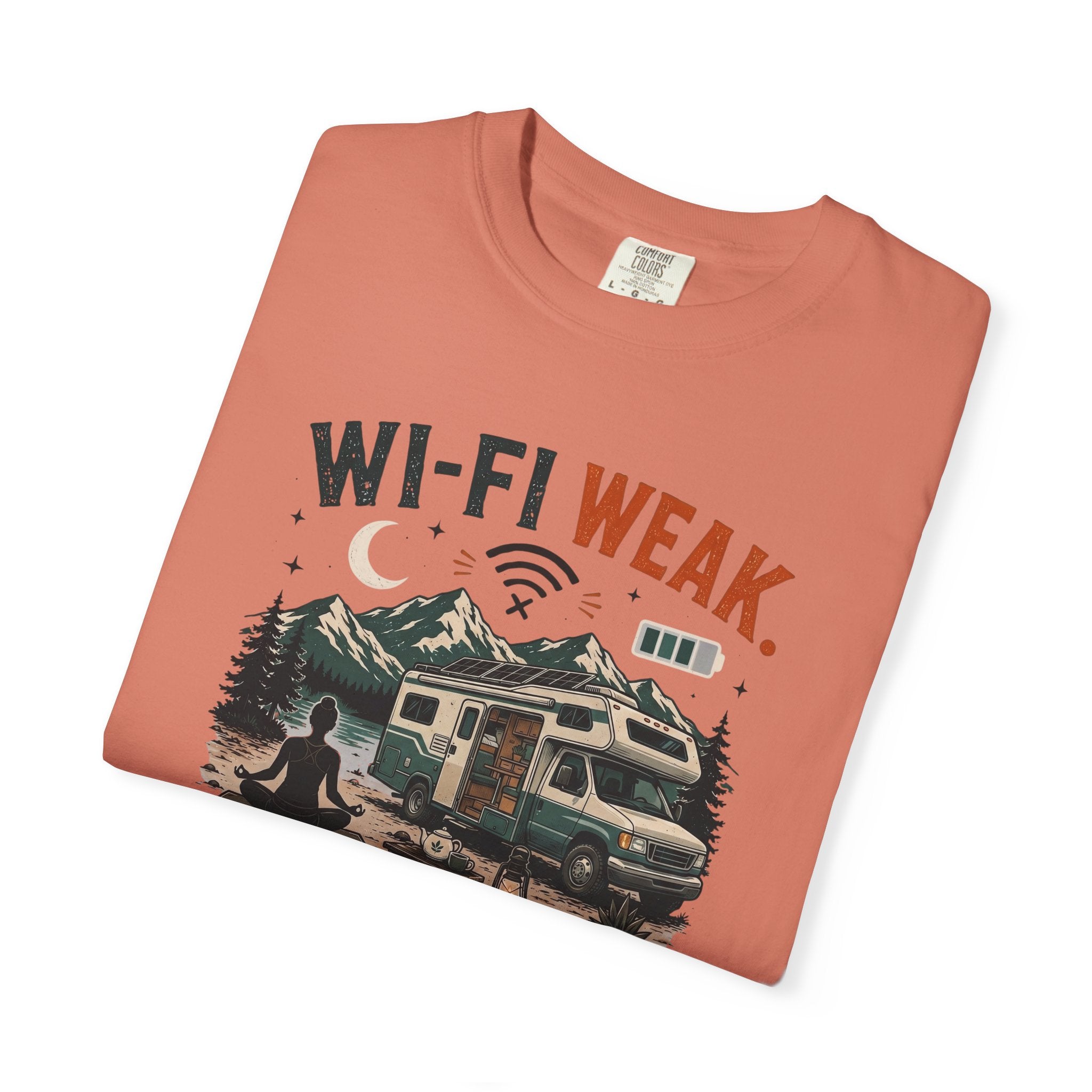 Wi-Fi Weak Inner Peace Strong - T-Shirt
