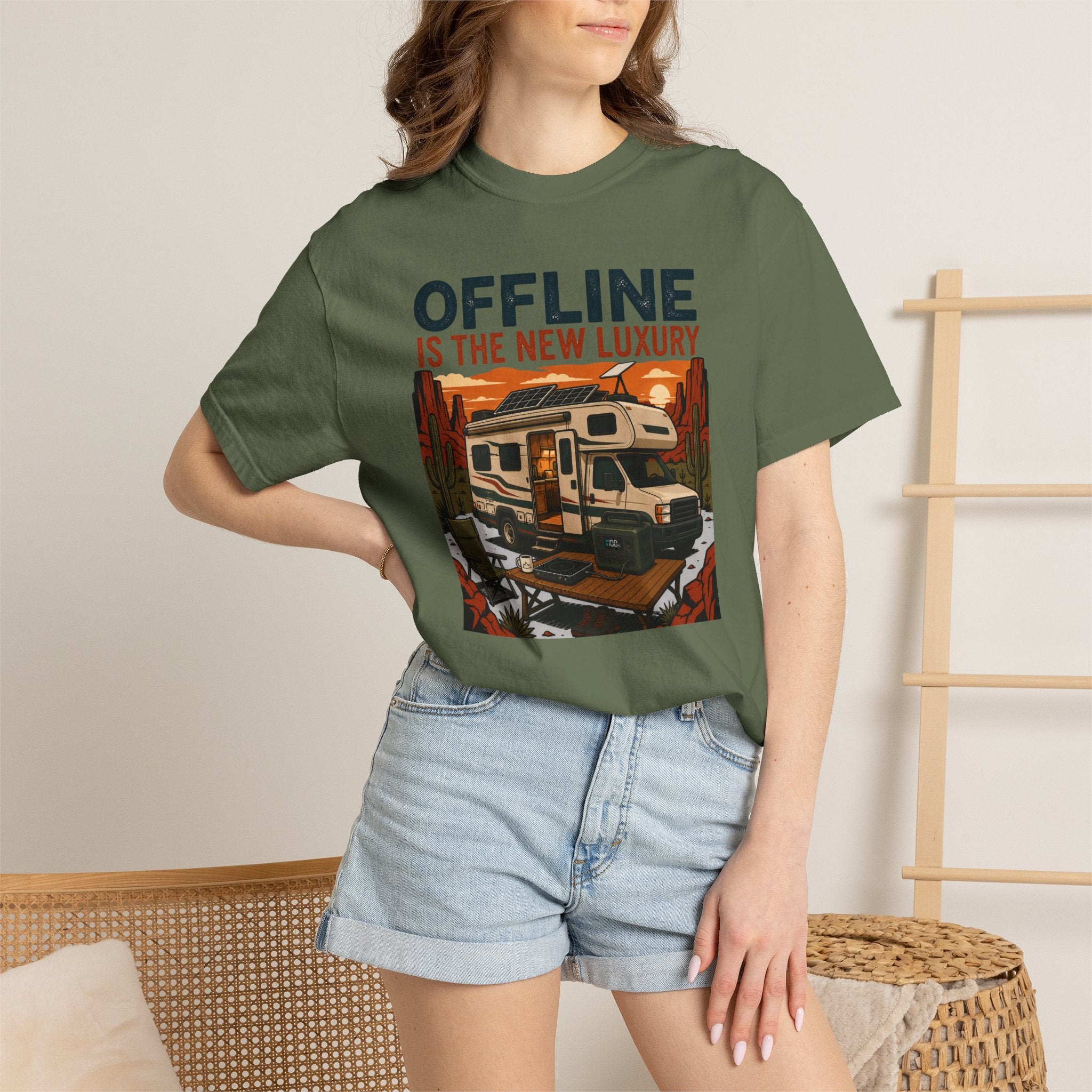 Offline Is New Luxury - T-Shirt