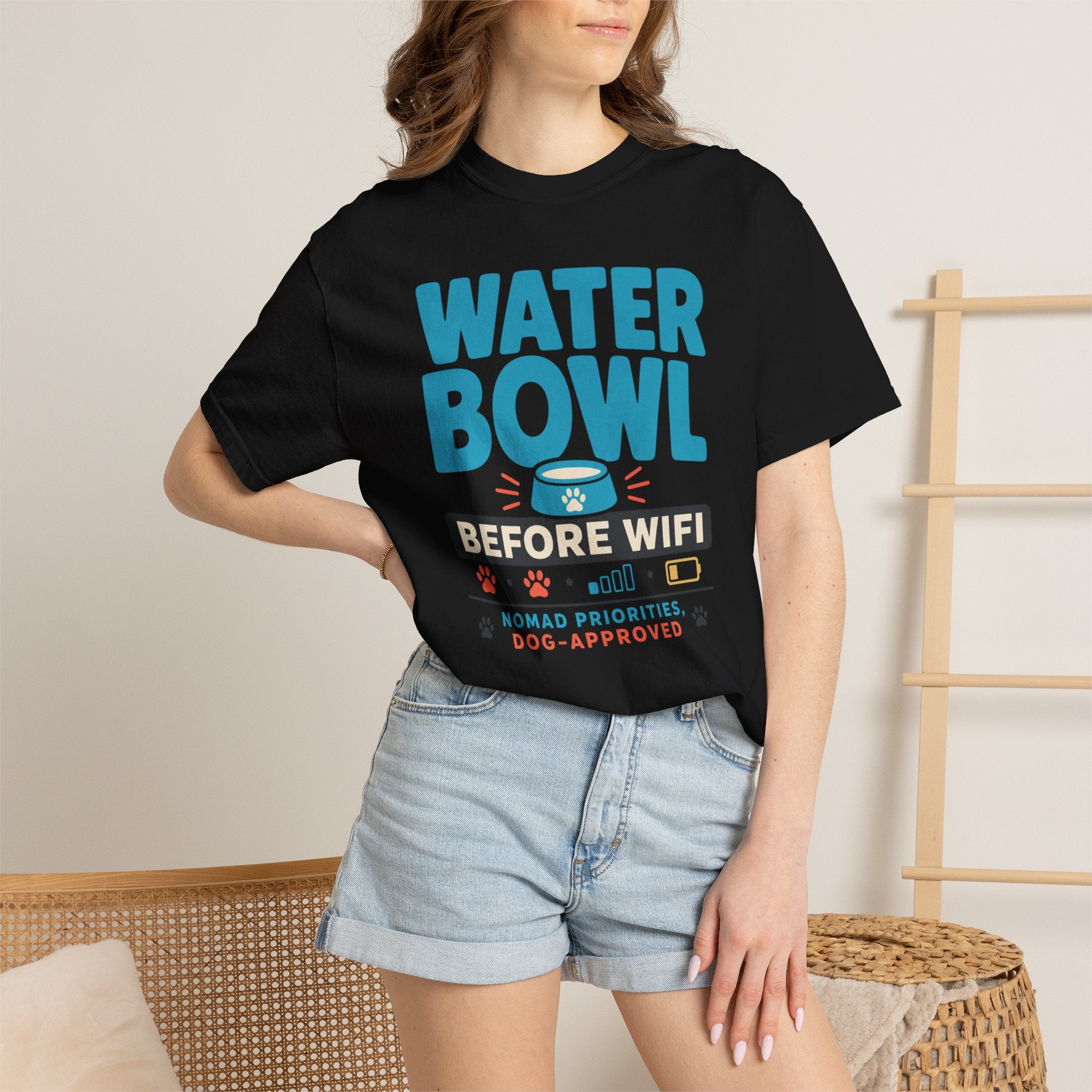 Water Bowl Before Wifi - T-Shirt
