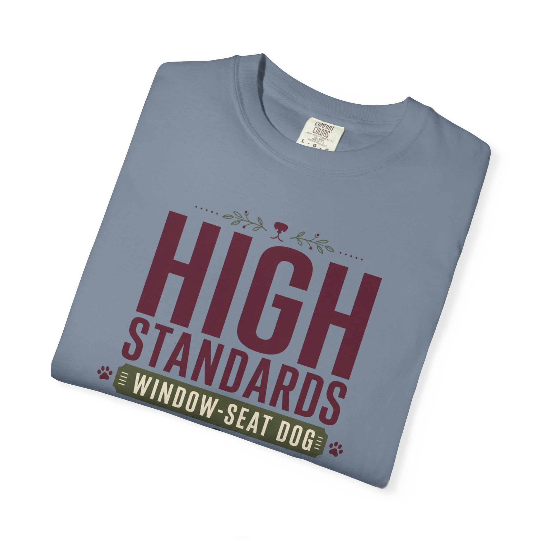 High Standards Window Seat Dog - T-Shirt