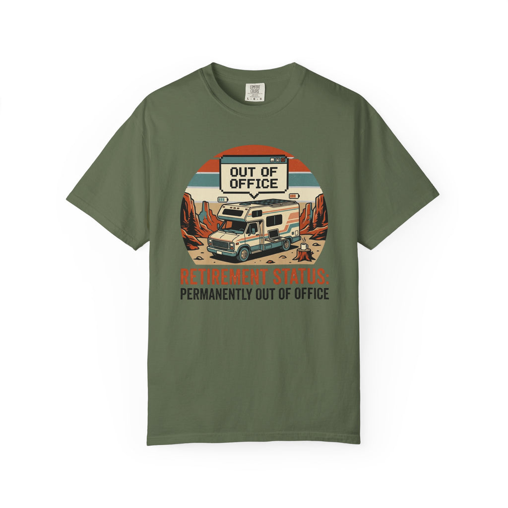 Retirement Status Permanently Out Of Office - T-Shirt