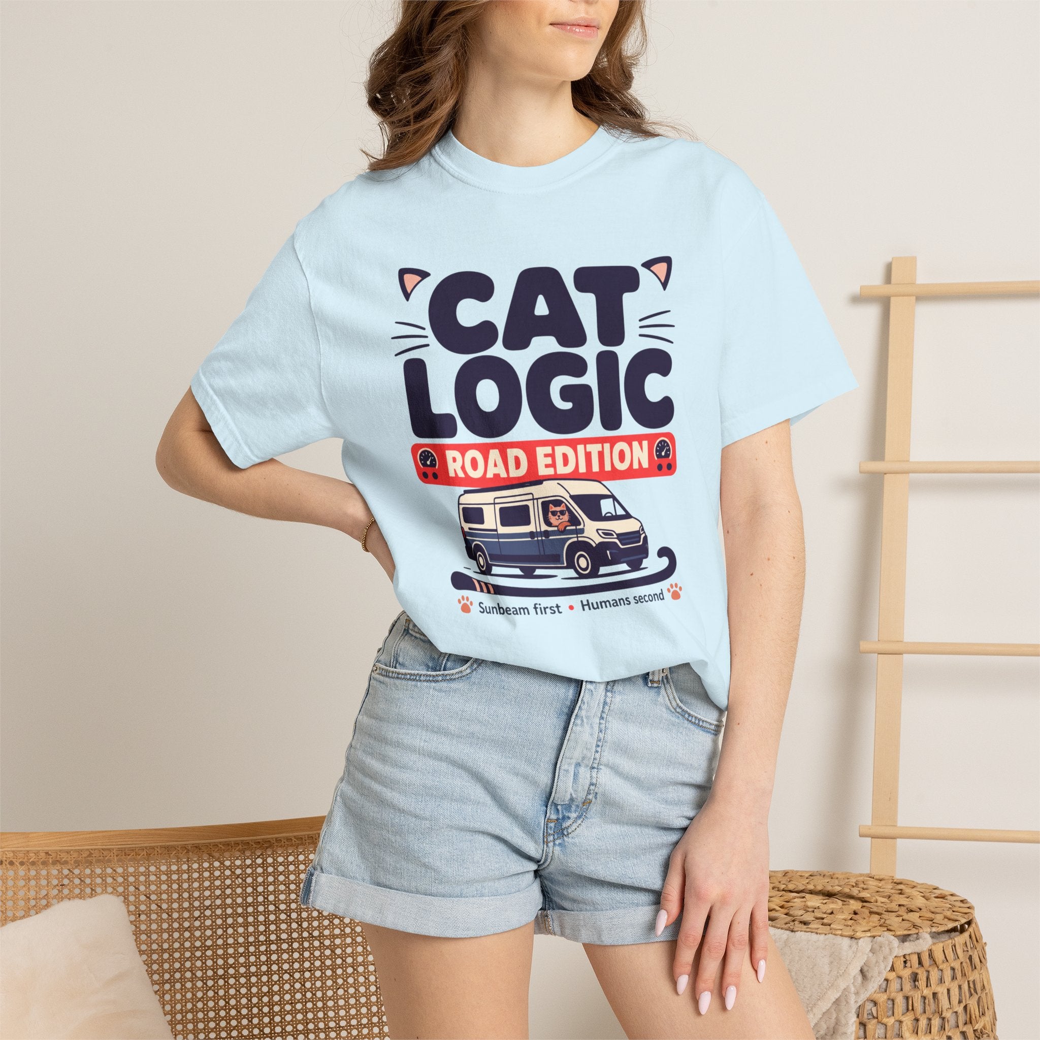 Cat Logic Road Edition - T-Shirt