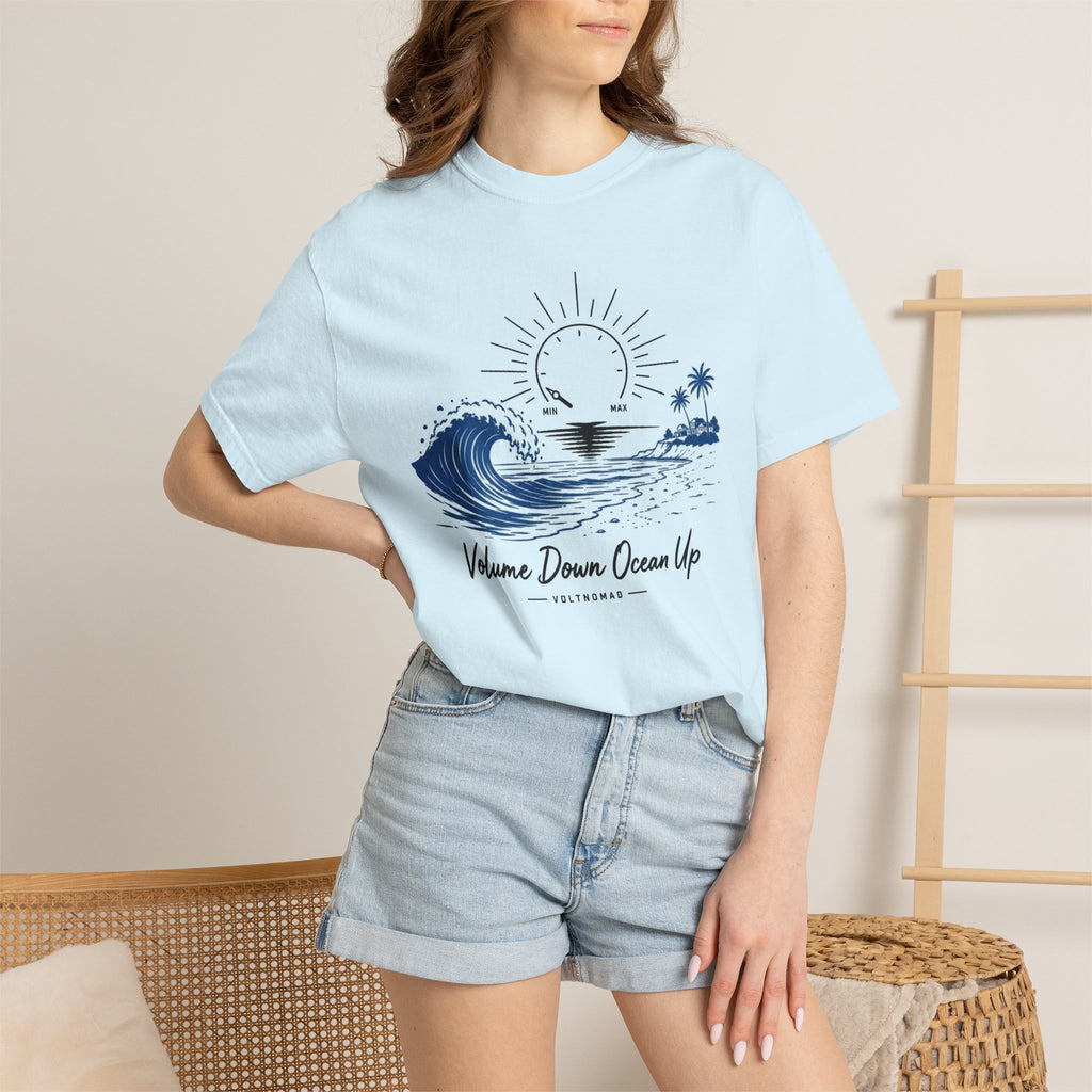 Volume Down Ocean Up - T-Shirt