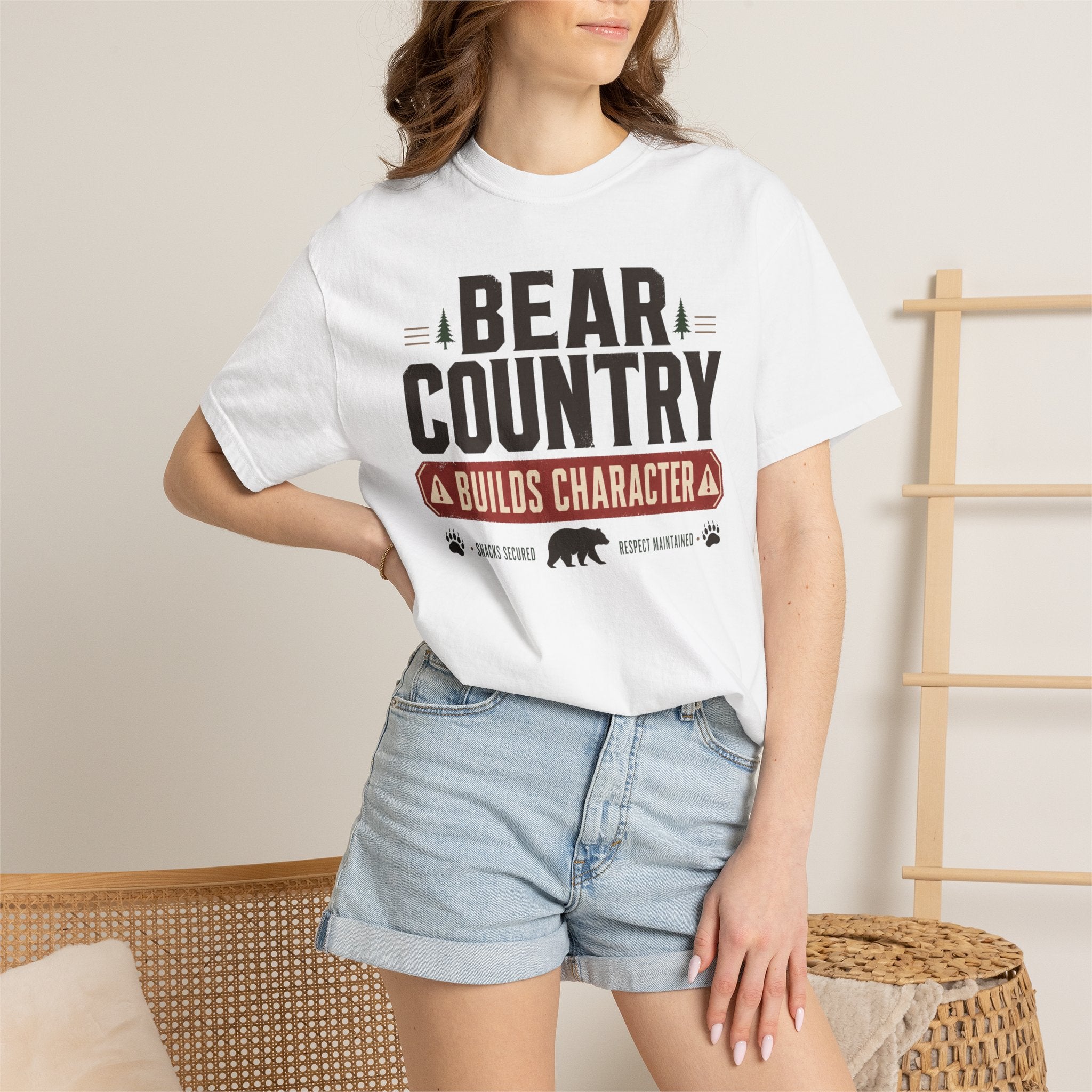 Bear Country Builds Character - T-Shirt